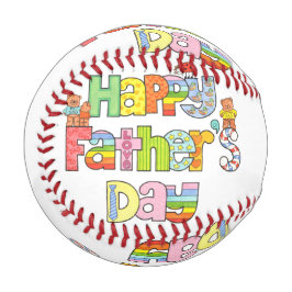 ハッピー父の日の野球 野球ボール