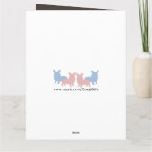 ハッピー父の日コルギ カード (裏面)