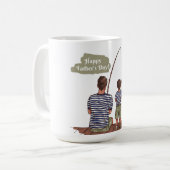 ハッピー父の日コーヒーマグ コーヒーマグカップ (正面左)