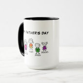 ハッピー父の日コーヒーマグ マグカップ (正面左)