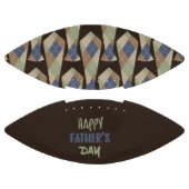 ハッピー父の日サッカー アメリカンフットボール (パネル)