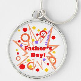 ハッピー父の日スプラッシュ キーホルダー