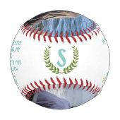 ハッピー父の日パポウマイヒーロー 野球ボール (正面)