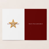 ハッピー父の日フォイルカード 箔カード (内部)