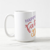 ハッピー父の日マグカップ コーヒーマグカップ (左)
