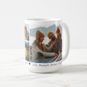 ハッピー父の日マグカップ |父の日贈り物 コーヒーマグカップ (正面右)