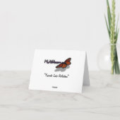 ハッピー父の日ヨセミテ湖リフレクションカード カード (裏面)