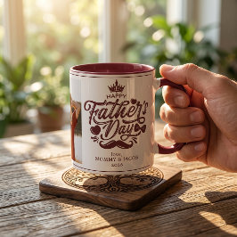 ハッピー父の日 | ダディ 写真入り コーヒー マグカップ