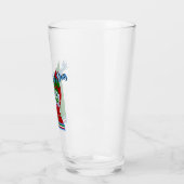 ハッピー父の日TIアモパパ、私はあなたを愛するパパ タンブラーグラス (左)