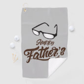 ハッピー父親の日のゴ最高のルフタオル ゴルフタオル (インサイチュ)