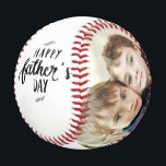 ハッピー父親の日カスタムの家族の写真 野球ボール<br><div class="desc">Happy Father's Day Familyカスタム Photo Baseballこの個人的な"Happy Father's Day Family Photo Collage Baseball"は完璧な贈り物である。それは長い思い出ユニークをパパにもたらす素晴らしい贈り物だ。</div>