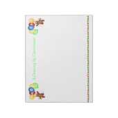 ハッピー王室のベアーズスケッチ ノートパッド (回転)