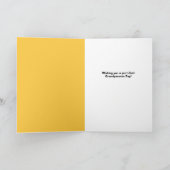 ハッピー祖父母の日おじいちゃん猫 シーズンカード (内部)