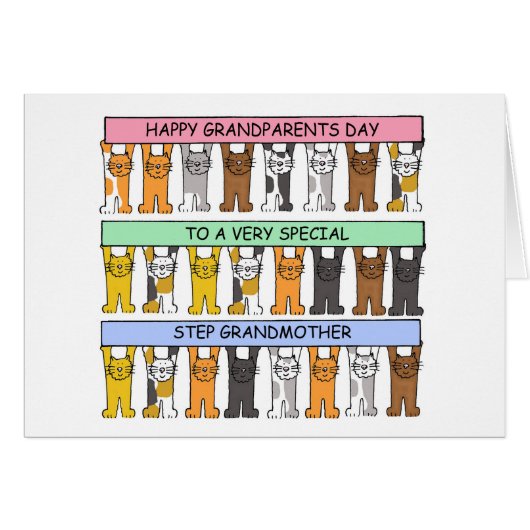 ハッピー祖父母の日ステップ祖母 (正面横)