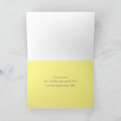 ハッピー祖父母デイランチ秋フラワーズツリー カード (内部)