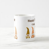 ハッピー秋すべての格言 コーヒーマグカップ (中央)