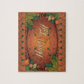 ハッピー秋オータムジグソーパズル ジグソーパズル (縦)