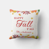 ハッピー秋オールオータムホームデコール クッション (裏面)