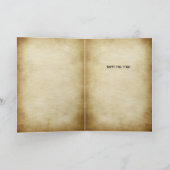 ハッピー秋オールキットカボチャ猫 カード (内部)