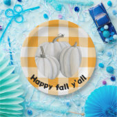 ハッピー秋オール紙プレート ペーパープレート (パーティー)