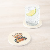 ハッピー秋オール素朴 – カボチャ付きトラック コースター (側面)