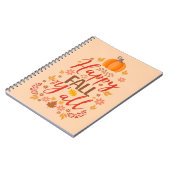 ハッピー秋オール ノートブック (左側)