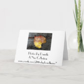 ハッピー秋カード カード (裏面)