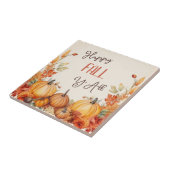 ハッピー秋パンプキンハーベスト タイル (側面)