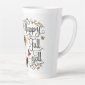 ハッピー秋ヤかかしと紅葉 カフェラテマグ (右)