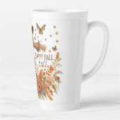 ハッピー秋ヤかかしと紅葉 カフェラテマグ (右)