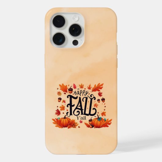 ハッピー秋ヤルクラシック iPhoneケース (裏面)