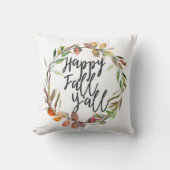 ハッピー秋ヤル秋ボホウォーター葉カラーズ クッション (正面)