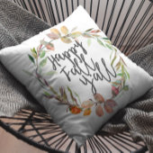 ハッピー秋ヤル秋ボホウォーター葉カラーズ クッション