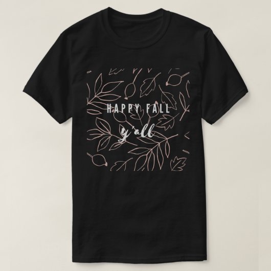 ハッピー秋ヤールサザンオータムアパレル Tシャツ (デザイン正面)