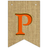 ハッピー秋ヤールバーラップ バンティングフラッグ (第3の旗)