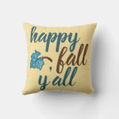 ハッピー秋ヤール引用文金ゴールド クッション (裏面)