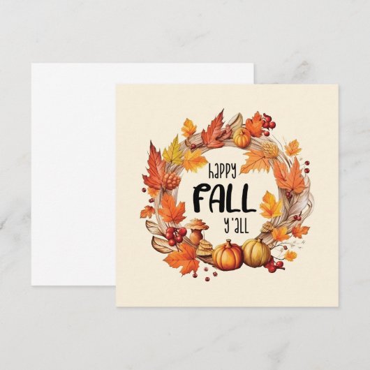 ハッピー秋ヤール (正面/裏面)