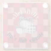 ハッピー秋ヤール ガラスコースター (裏面)