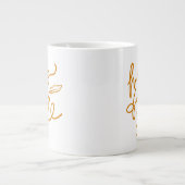 ハッピー秋ヤール ジャンボコーヒーマグカップ (正面)