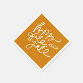 ハッピー秋ヤール スタンダードカクテルナプキン (角)