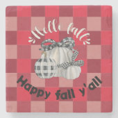 ハッピー秋ヤール ストーンコースター (正面)