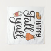 ハッピー秋ヤール タペストリー (正面(横))