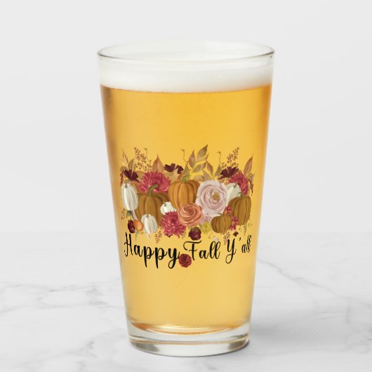 ハッピー秋ヤール タンブラーグラス (ドリンク正面)
