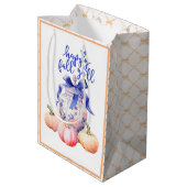 ハッピー秋ヤール |チノワセリージンジャージャンプンプキンズ ミディアムペーパーバッグ (裏面アングル)