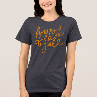 ハッピー秋ヤール トライブレンドＴシャツ