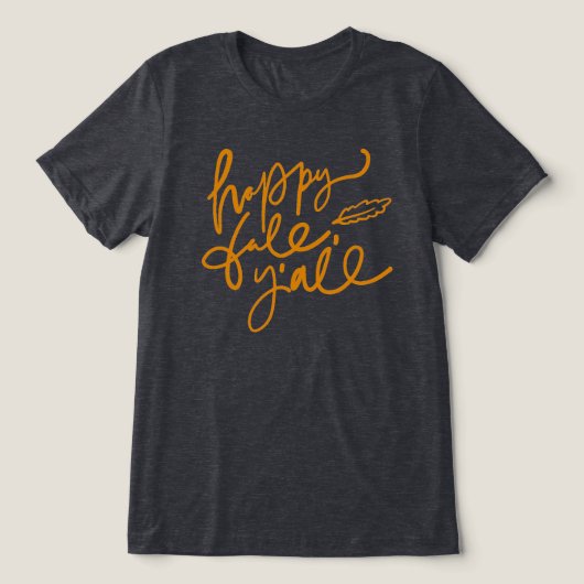 ハッピー秋ヤール トライブレンドＴシャツ (デザイン正面)