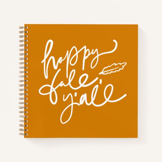 ハッピー秋ヤール ノートブック (正面)