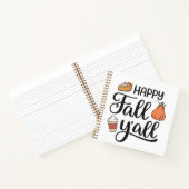 ハッピー秋ヤール ノートブック (内部)