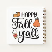 ハッピー秋ヤール ノートブック (裏面)
