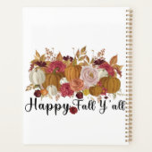 ハッピー秋ヤール プランナー手帳 (裏面)